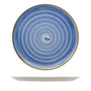 Piatto pizza Circus Spirale Blu