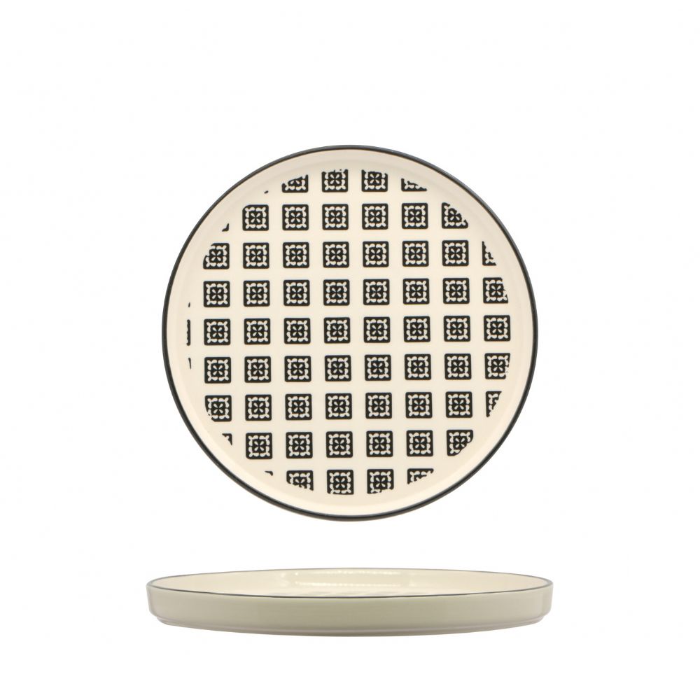 Piatto piano Nordic nero