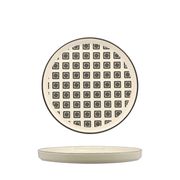 Piatto piano Nordic nero