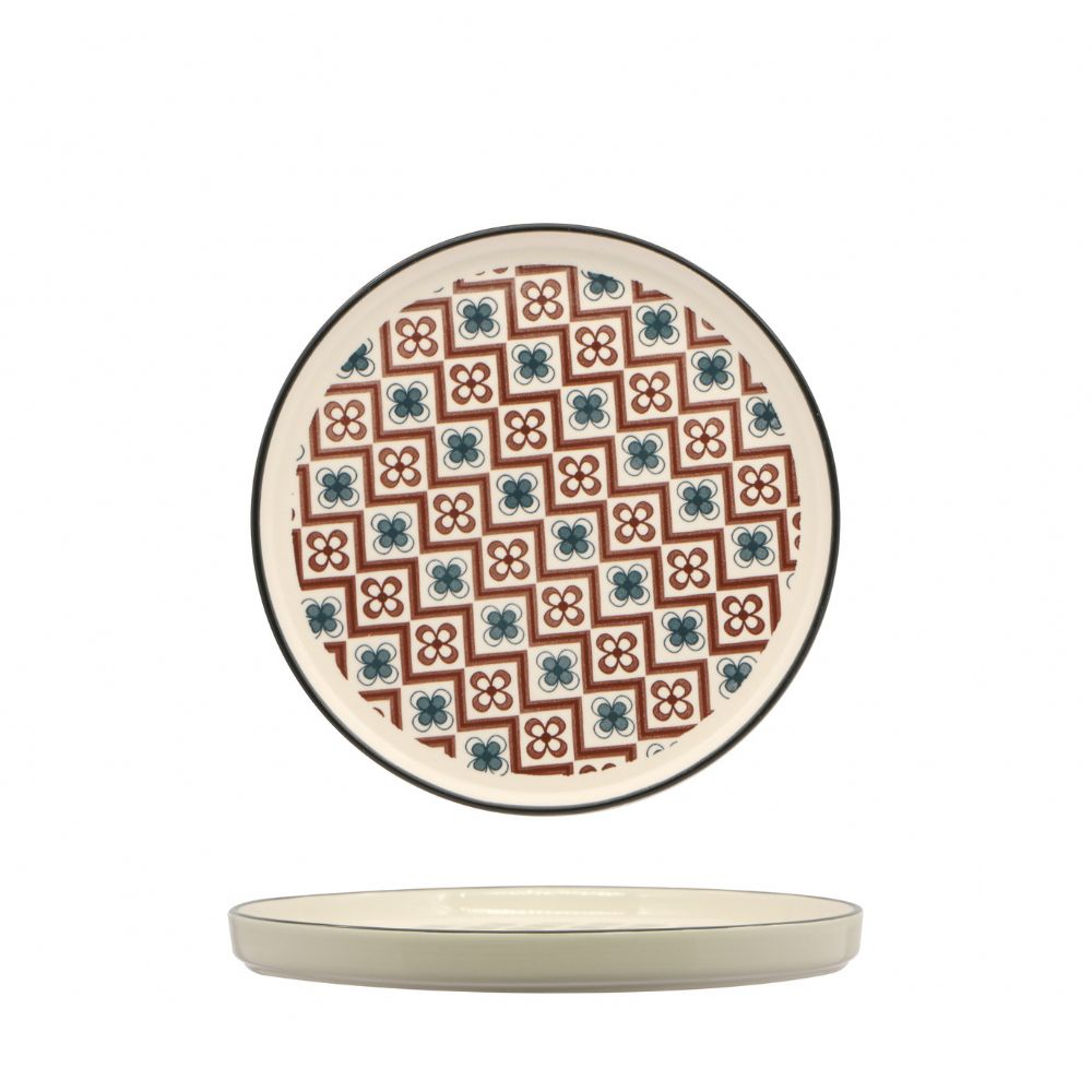 Piatto piano Nordic Brown