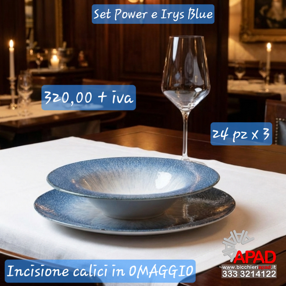  Set Power e Irys Blue