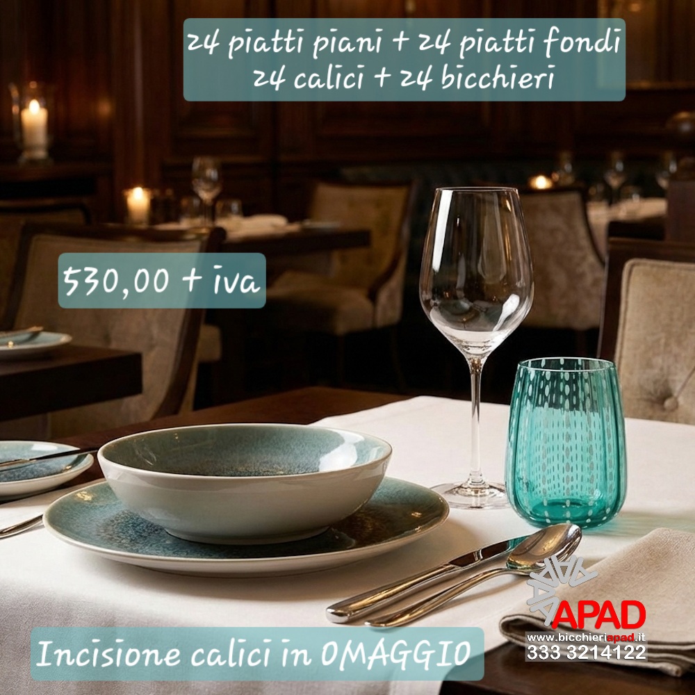  Set Grey Perlage Fino