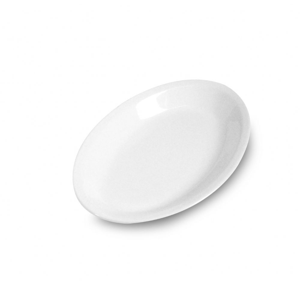 Piatto ovale Roma 24 Bianco