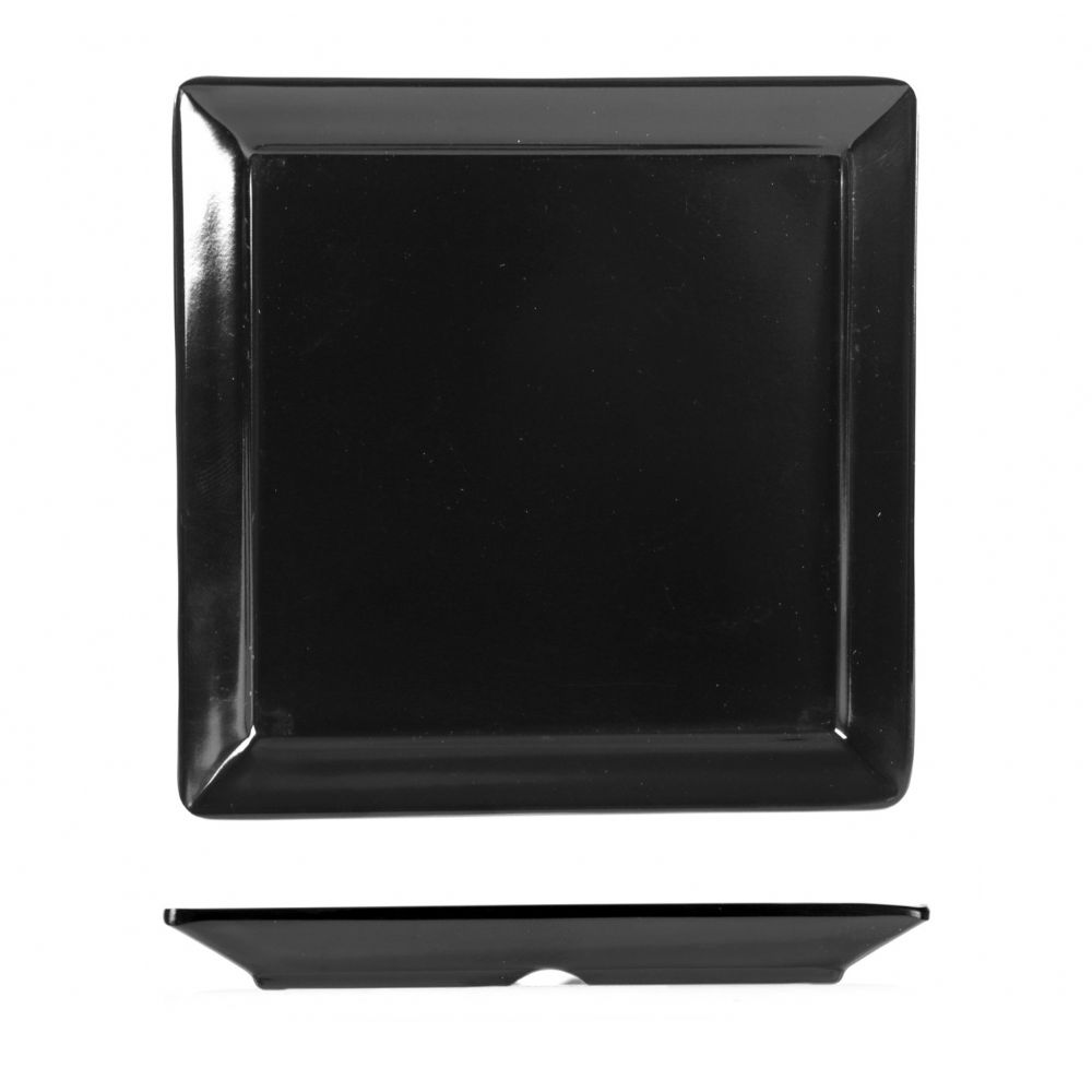 Piattino Le Petit Rosemary nero