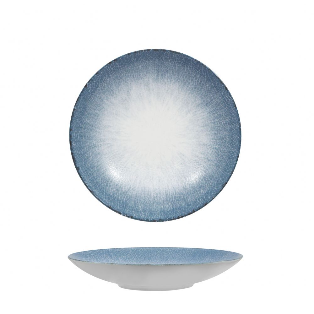 Piatto fondo Irys Blue 21,5 Coupe vanilla