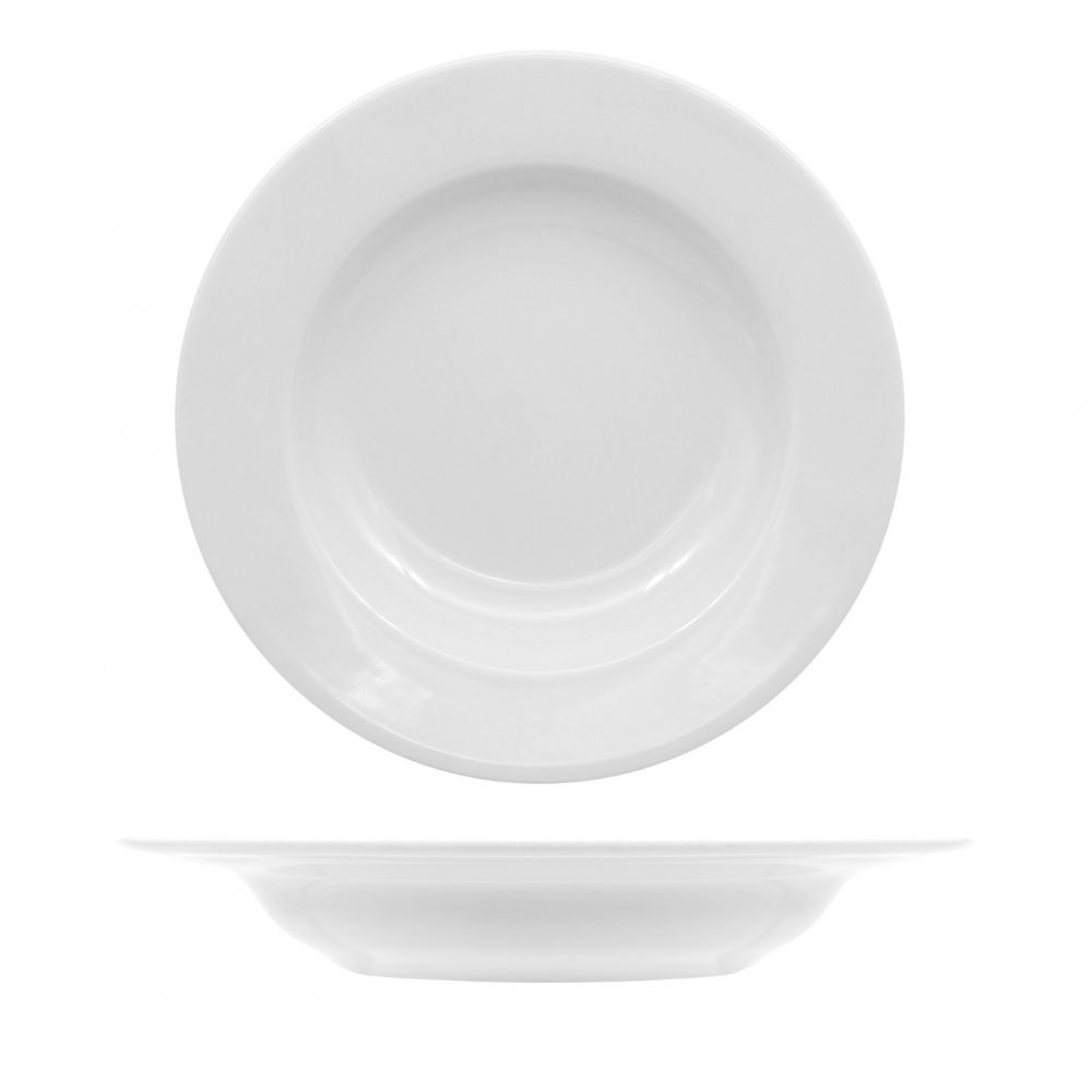 Piatto fondo Ischia 23 bianco