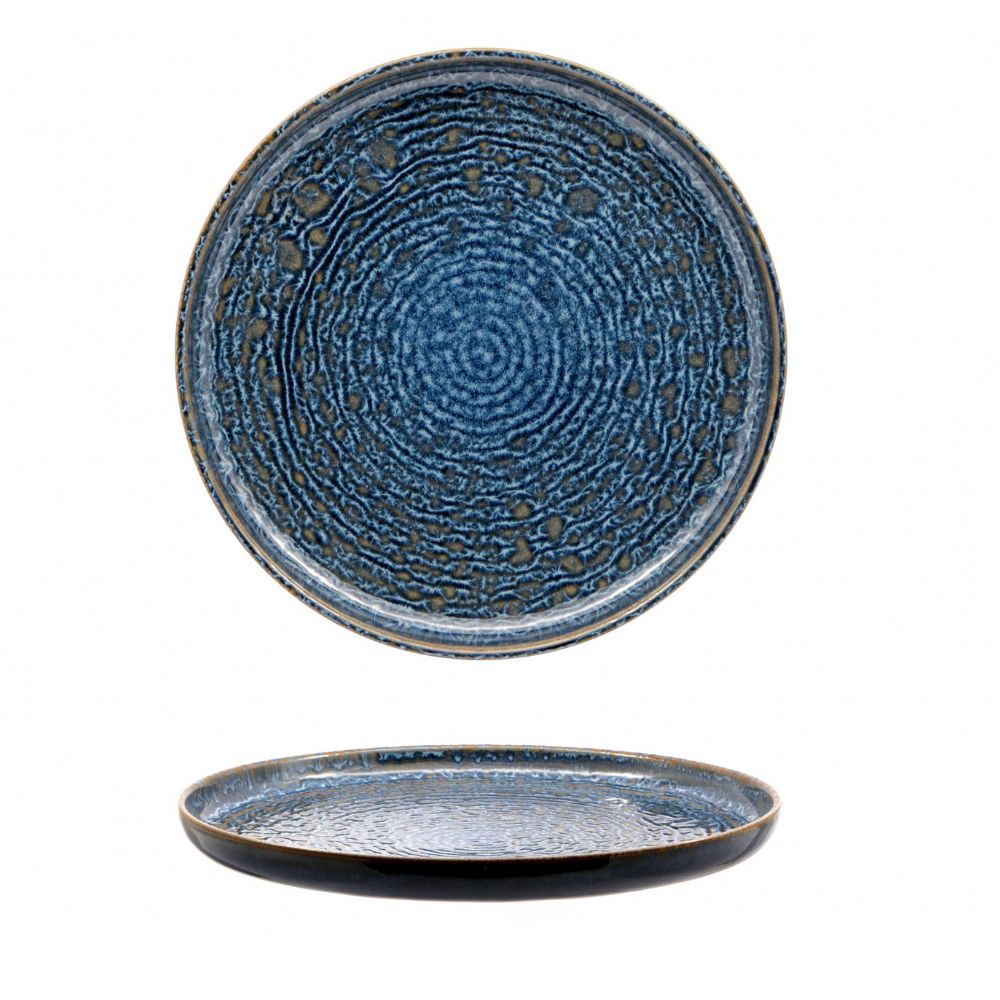 Piatto piano Okeanos 22 bordo alto